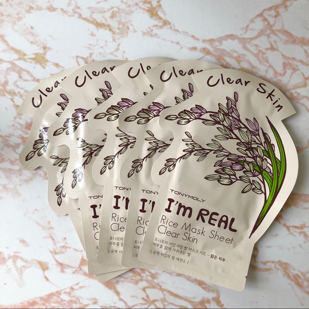 5 Tony Moly Clear Skin Sheet Mask